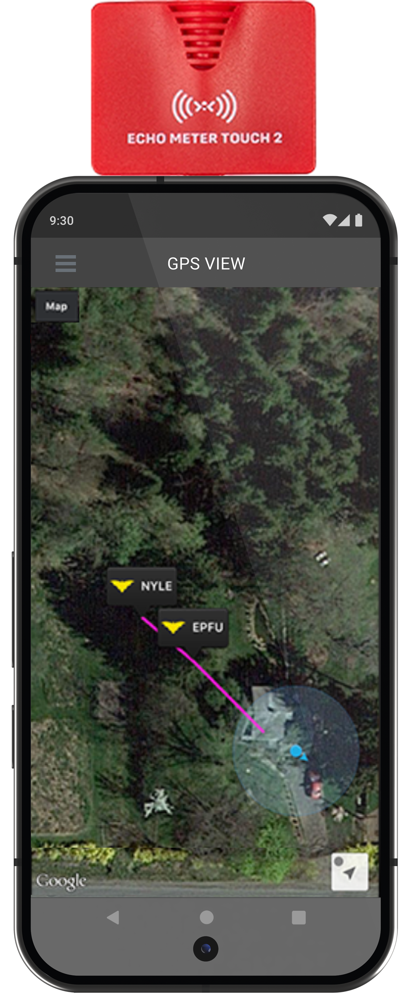 Echo Meter Touch 2 Handheld Bat Detector